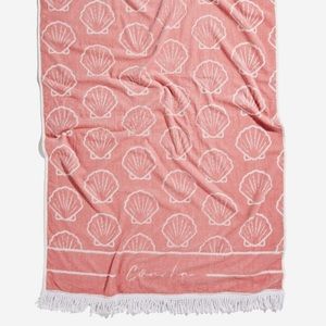Pink Shell Towel